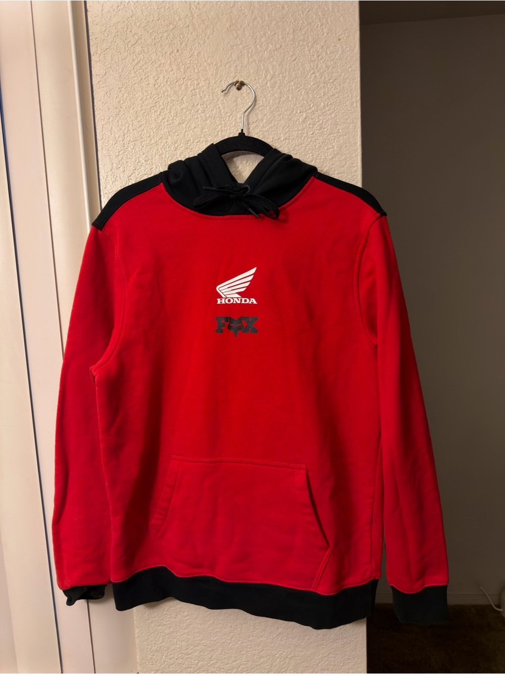 Fox Honda Pullover Hoodie Red M